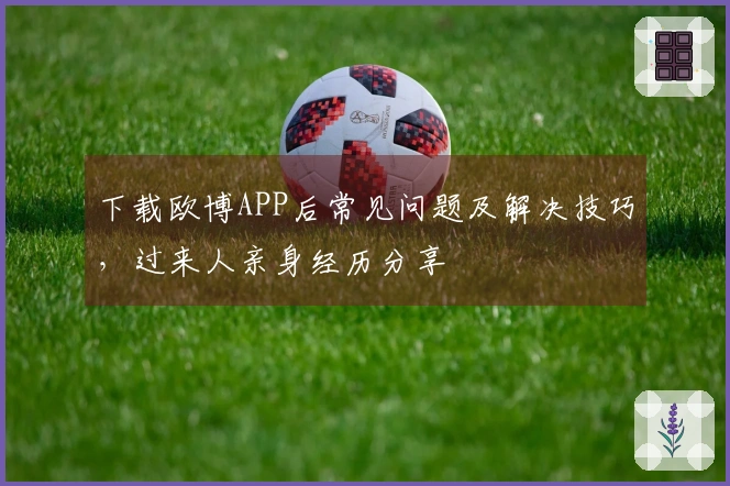 下载欧博APP后常见问题及解决技巧，过来人亲身经历分享